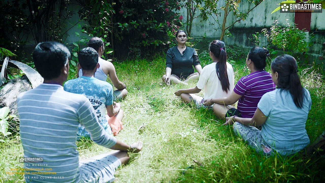 Desi Yoga Mistress Teaches Her Students How to Fuck Desi Yoga Mistress Teaches Her Students How to Fuck